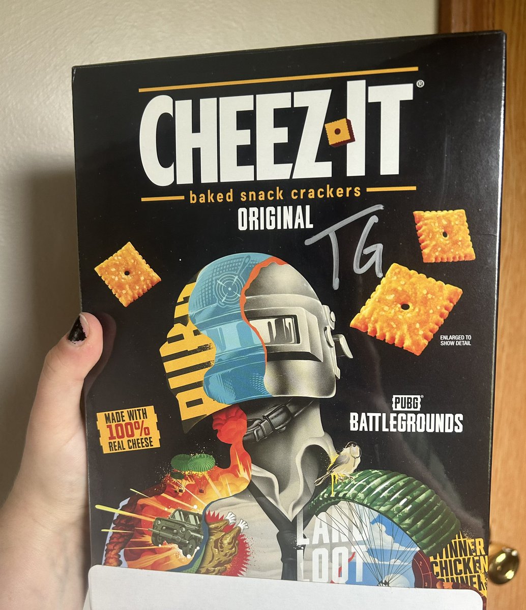 XPalePrincess's tweet image. Cheez It collab with @TypicalGamer, love this and love the content! I watch every video/livestream, thanks for all the laughs!!😊