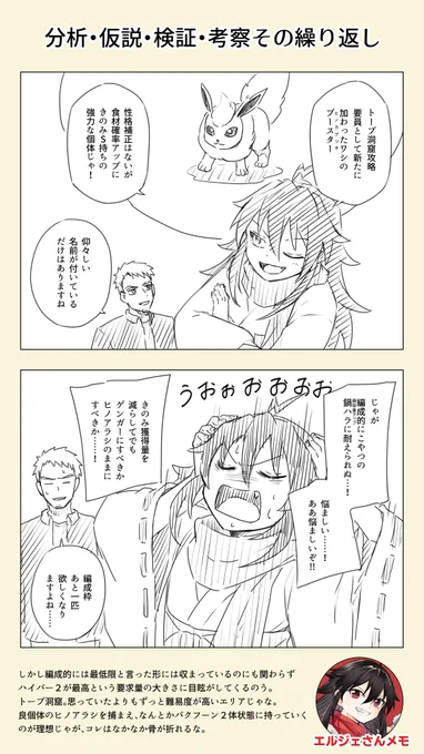 ポケモンスリープをするエルジェさん⑬ #ゲームするエルジェさん #ポケモンスリープ