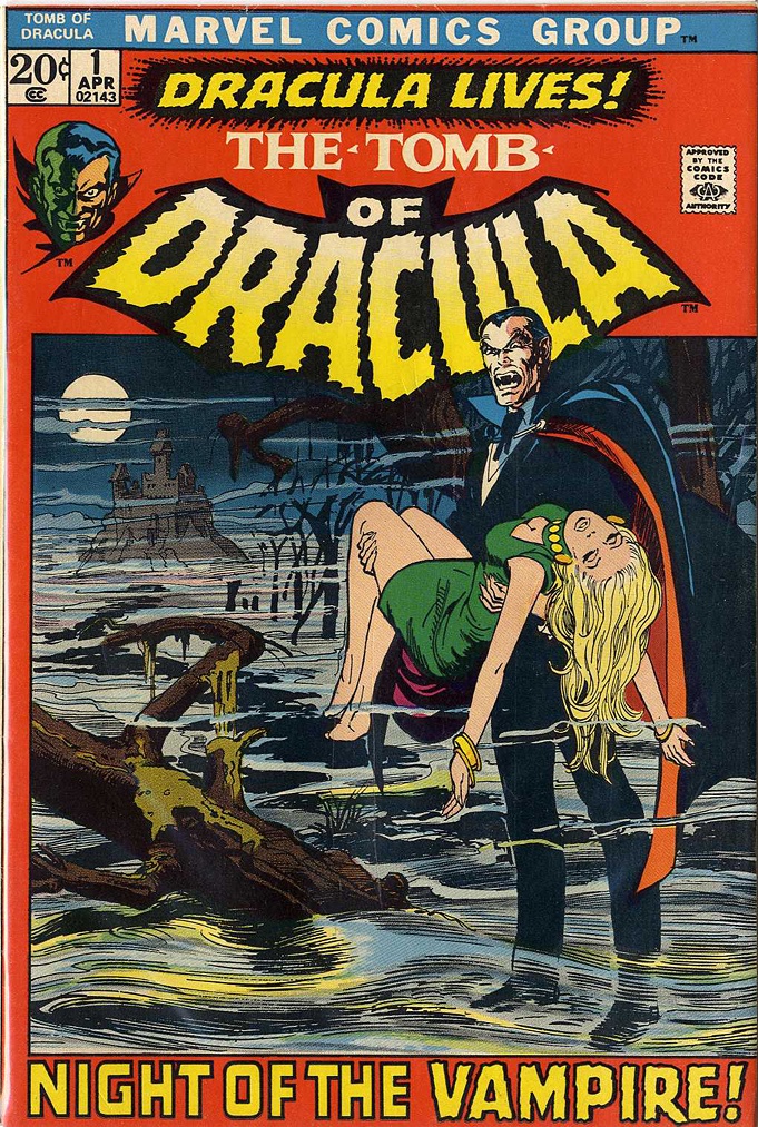 #TTOD #TheTombOfDracula #GeneColan #NealAdams #MarvelComics
My copy of THE TOMB OF DRACULA #1, featuring a cover by Neal Adams.