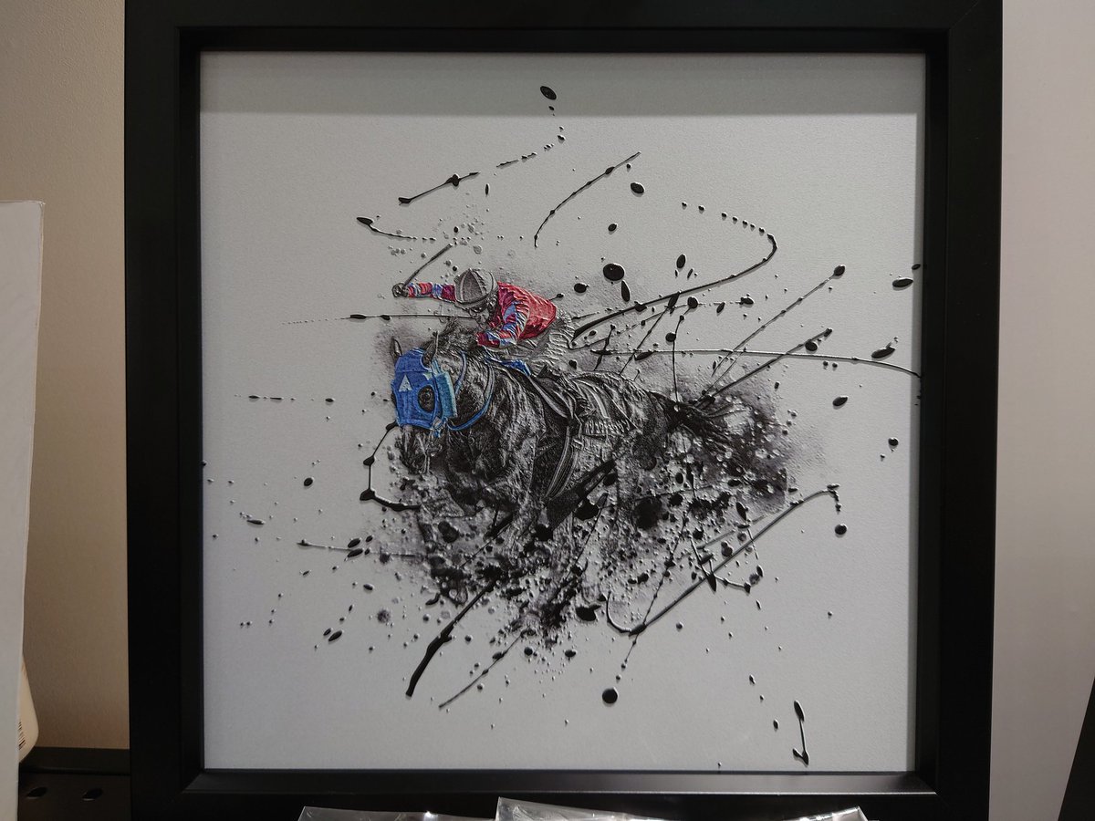 ギム様馬運車のデザインをしていただいた、尾花龍一様が来てくださっ