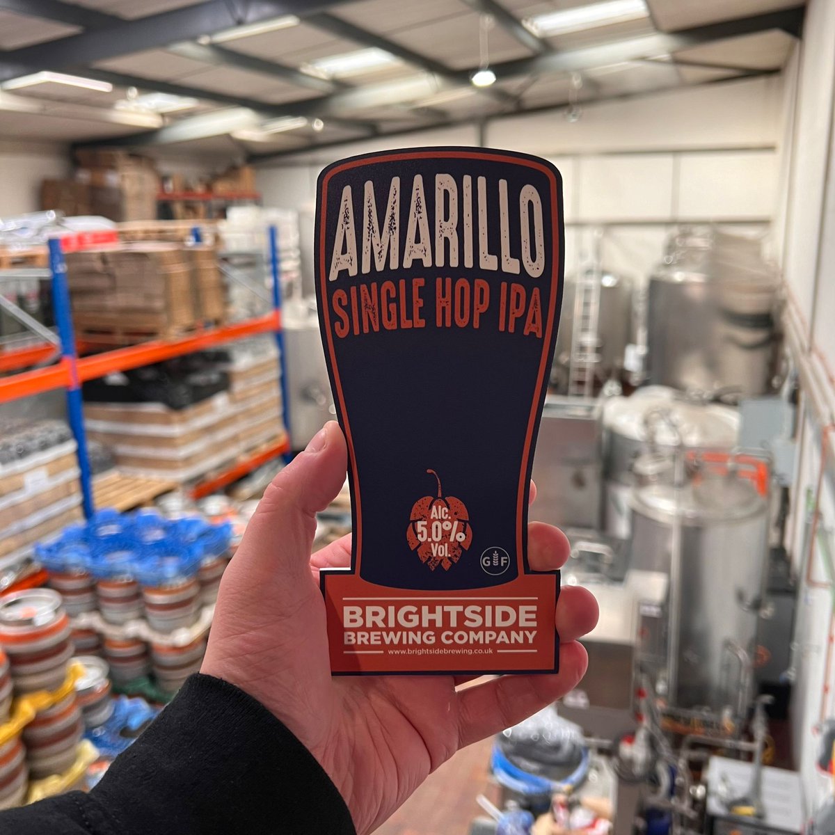 🚨Our award-winning Amarillo IPA is back in cask🚨 10 years ago, we won the SIBA NW Overall Beer of the Festival with our Amarillo IPA. It's had a bit of a break but we've decided it's time to re-brew this beer and it's being delivered to pubs in cask😁 #brightside #beer #ipa