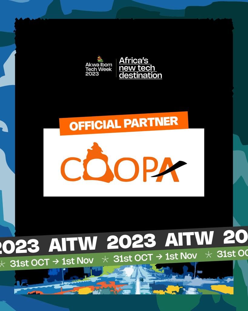 We are excited to announce one of our official partners, the Conference of Online Publishers in Akwa Ibom State (COOPA)! 🚀

COOPA is a non-profit organization that represents the interests of online publishers in Akwa Ibom. 

#AKTW2023 #COOPA #AkwaIbomTechweek #OnlinePublishing
