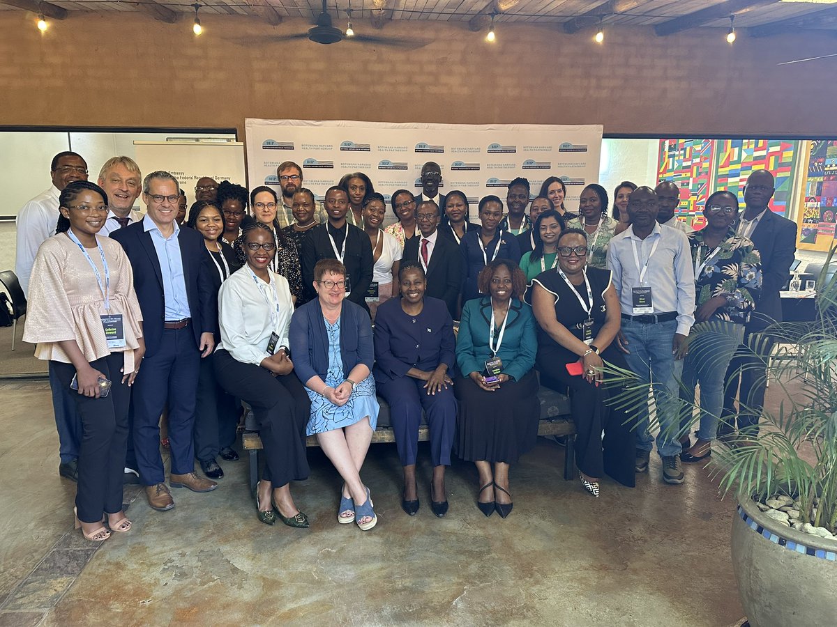 Climate change &amp;health is the focus of a high level workshop in Gaborone/Botswana held by the German Embassy and the <a href="/BotswanaHarvard/">Bots-Harvard Ptnrshp</a> Partnership. Happy to be part of it, with my German colleagues Till Bärninghausen <a href="/UniHeidelberg/">Uni Heidelberg</a> and Renke Lühken @BNITM_de <a href="/UniklinikBonn/">Uniklinik Bonn</a> <a href="/DZIF_/">DZIF (inaktiv)</a>