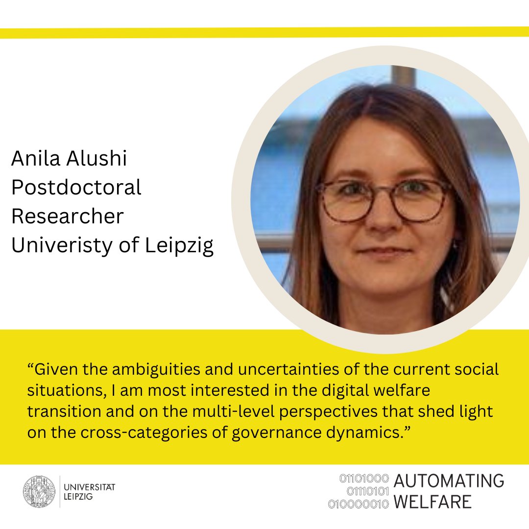 AutoWelf's tweet image. ✨We are delighted to also have Postdoc Researcher Anila Alushi from University of Leipzig as part of our German @EUCHANSE @AutoWelf project team. She'll be doing her fieldwork in Italy!