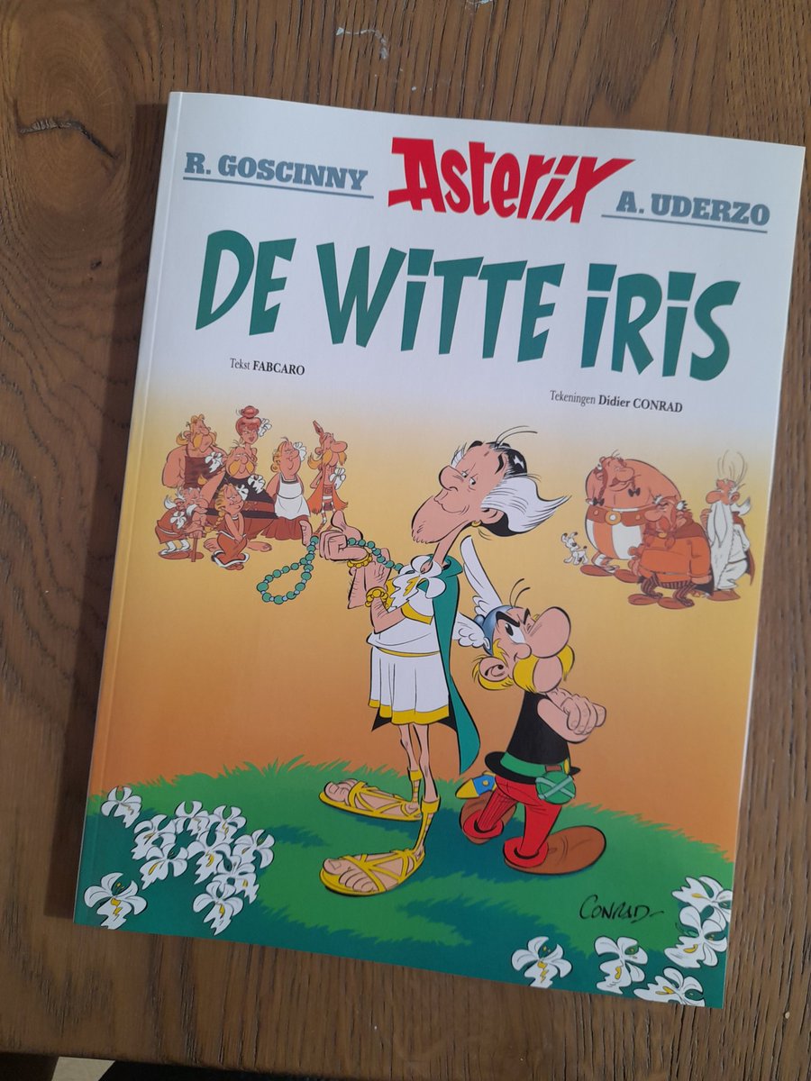 #Asterix zo ik ben even niet bereikbaar. Serie is weer compleet.