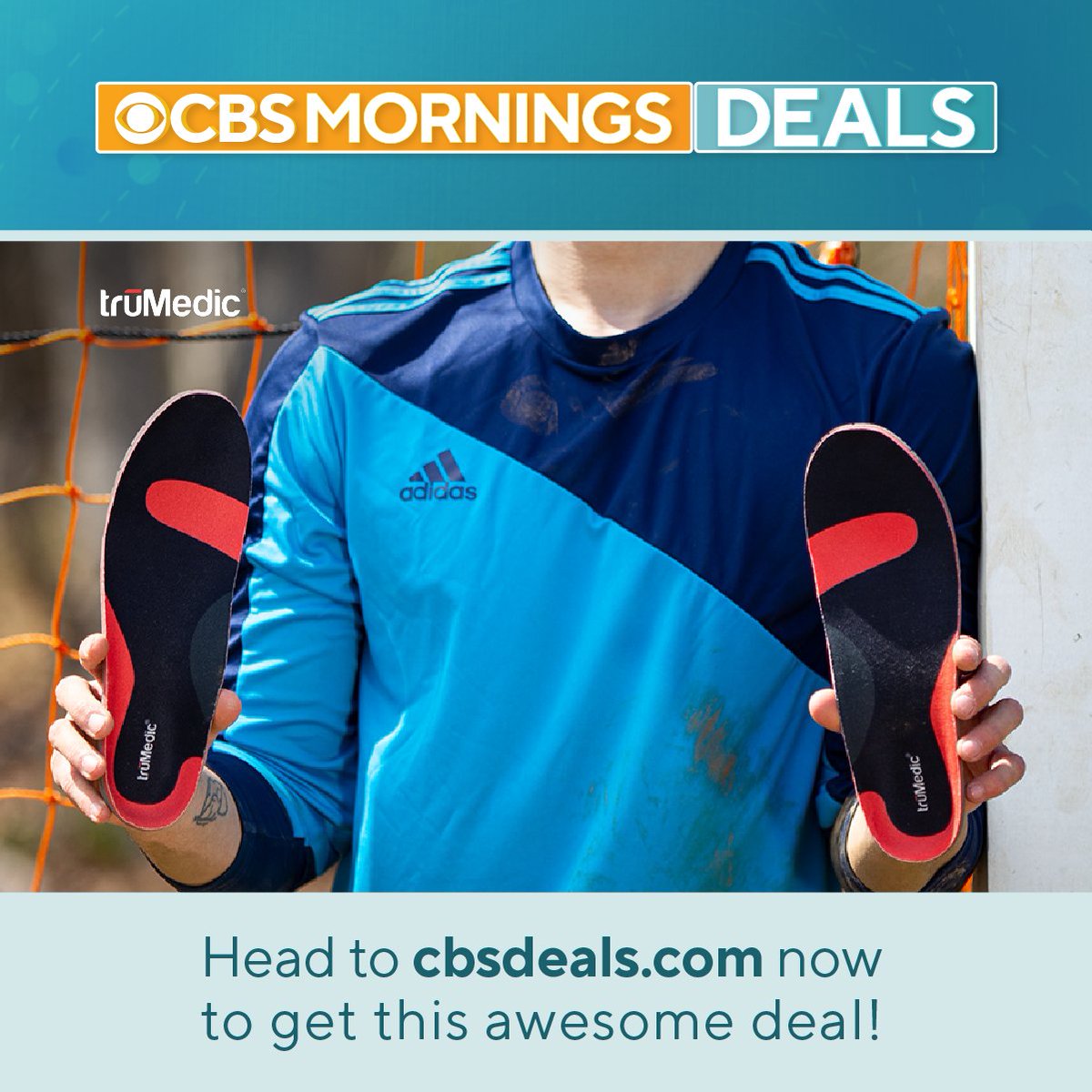 📺 Exciting News! truMedic's Insoles are being showcased on CBS Mornings Deals today! 👟 Step into comfort and wellness with the best insoles in town. Get yours now and treat your feet right. #CBSMorningsDeals #truMedicInsoles #ComfortForYourFeet