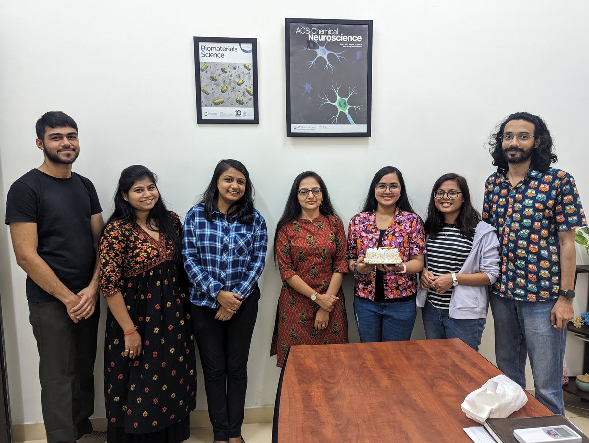 The FAB lab is super excited to share the news that our youngest member of the lab <a href="/pippalbhumika/">Bhumika</a> is one of the recipients of PMRF this year!! Congratulations Bhumika!! We look forward to all the fun science that you will do in the next couple of years! <a href="/bsbe_iitj/">Bioscience and Bioengineering IIT Jodhpur</a> <a href="/iitjodhpur/">Indian Institute of Technology Jodhpur</a>