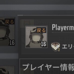 この、「戻る」って何かわかりますか？笑

#アリーナブレイクアウト　#アリブレ