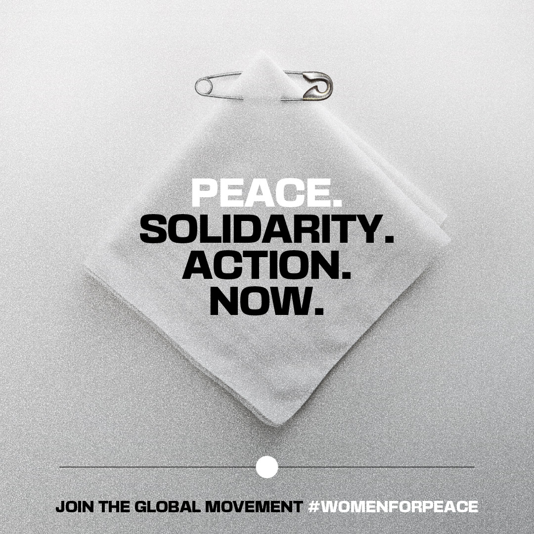 🕊 “Enough is enough. It’s time to give peace a chance.”
 Wherever there is war , women &amp; children bear the brunt the most.
RT to amplify #WomenForPeace  call for us to unite in solidarity for peace.