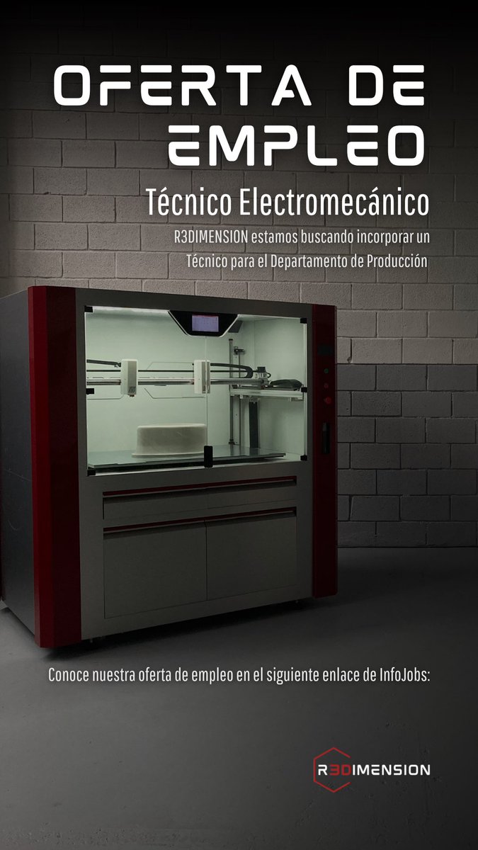 ℹ️¡Estamos contratando! ‼️Infórmate de la oferta de trabajo para crecer profesionalmente en una empresa innovadora: lnkd.in/d5HZ_JbJ