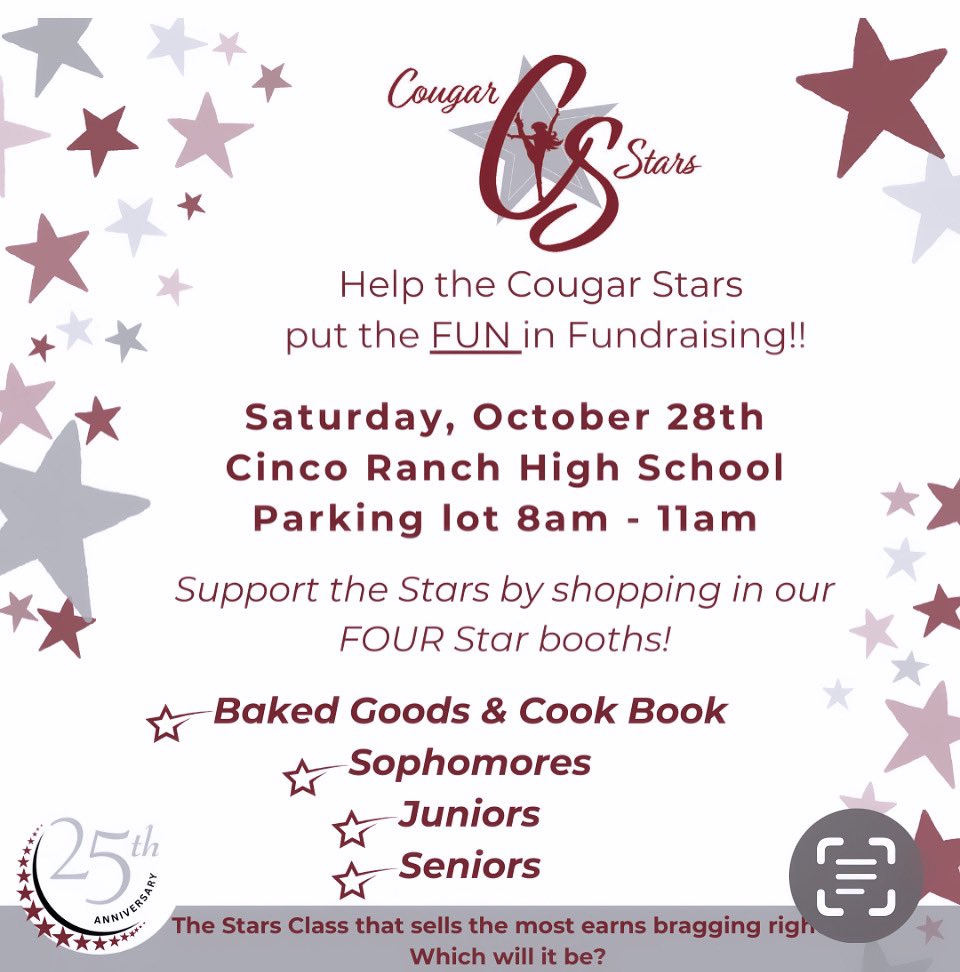 Come support all the organizations at the CRHS garage sale on Saturday!