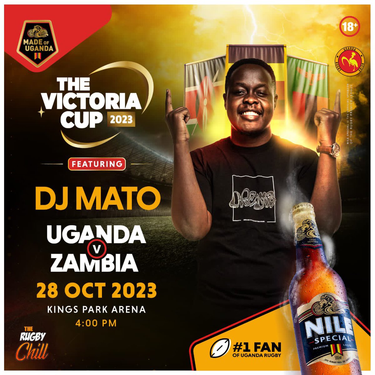 TheRugbyChill's tweet photo. 🚨Ladies and Gentlemen …
#VictoriaCup2023 has officially been fired up with the firebaby @FirebbyUg and @JanziBand @DJ_Ssese @mato_djy … 
The after party just got lit up 🔥🔥🔥🔥🔥 https://t.co/cKvFgnCRaN