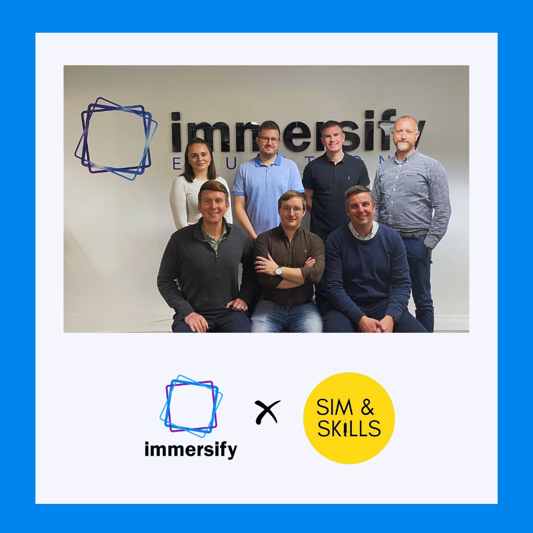 We are delighted to announce a new partner <a href="/SimandSkills/">Sim & Skills</a> !

We can't wait to bring Immersify's nursing resources to institutions across the UK! 

If you want to learn more about this venture, you can read our blog here: immersifyeducation.org/immersify-and-…

#Immersify