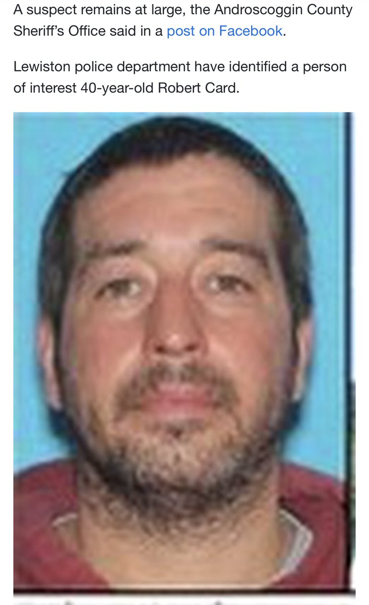 LeslieLNav's tweet photo. @MEStatePolice #MANHUNT 🚨🚨 #BOLO #MAINE call 911 #DoNotApproach https://t.co/mWOKvXZnS2