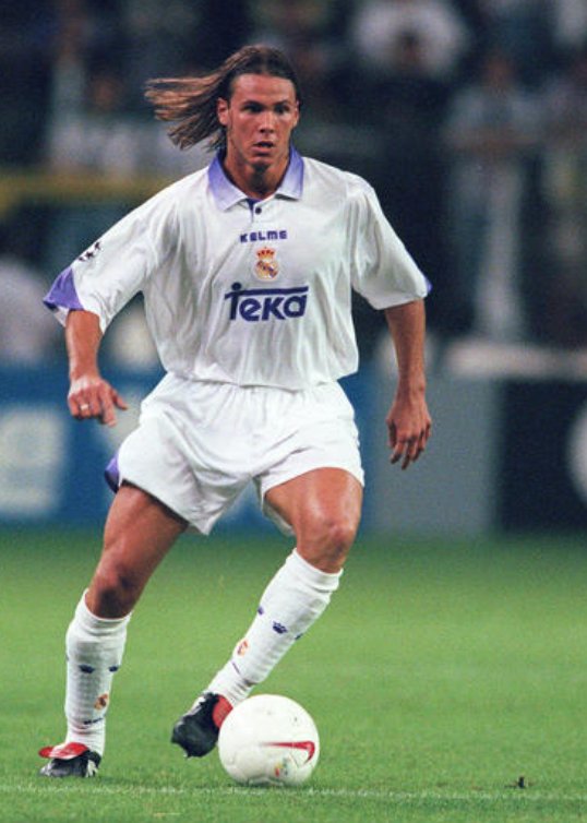 90sfootball's tweet photo. Fernando Redondo, 1997. https://t.co/RrnX7NSjwv