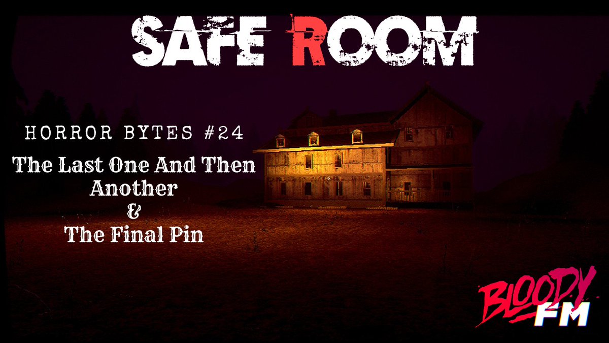 SafeRoomPod's tweet photo. For this week's @HorrorBytes_SR, @nezzko and @NotFunnyJ chat The Last One and Then Another &amp; The Final Pin (@JordiboiCL)! 

🍎 https://t.co/zOQU2YG9lx

🍏 https://t.co/XKnPkVWIe3 https://t.co/xpISRx3wUv
