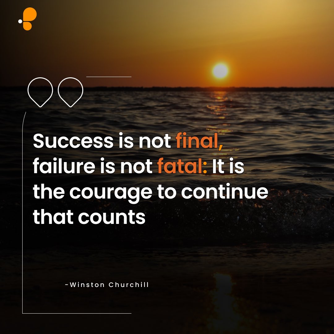 Let these words sink in deeply. 

This quote reminds us that life is a continuous journey, a series of ups and downs. Success is not the end, but a step on the path of growth, and failure is not the end either, but an opportunity to learn and improve. 

#resilience #funconnect