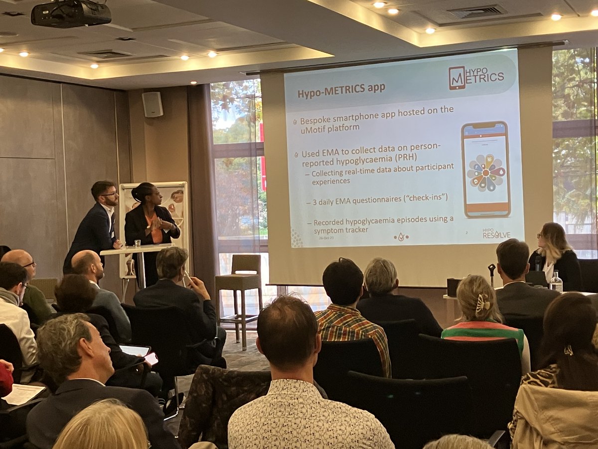 HypoResolve (@hyporesolve) on Twitter photo 👏Great updates this morning on the classification of #hypoglycaemia by <a href="/simonrheller/">Simon Heller</a> and Helen Colhoun, new findings from our @HypoMETRICS study by <a href="/drpratikc/">Pratik Choudhary</a>, @GilMartineEdith, <a href="/nzarembakcl/">Natalie Zaremba</a> and Patrick Divilly, followed by an update on the #PRO development led by <a href="/JillCarlton1/">Prof Jill Carlton</a>. 👏Great updates this morning on the classification of #hypoglycaemia by <a href="/simonrheller/">Simon Heller</a> and Helen Colhoun, new findings from our @HypoMETRICS study by <a href="/drpratikc/">Pratik Choudhary</a>, @GilMartineEdith, <a href="/nzarembakcl/">Natalie Zaremba</a> and Patrick Divilly, followed by an update on the #PRO development led by <a href="/JillCarlton1/">Prof Jill Carlton</a>.