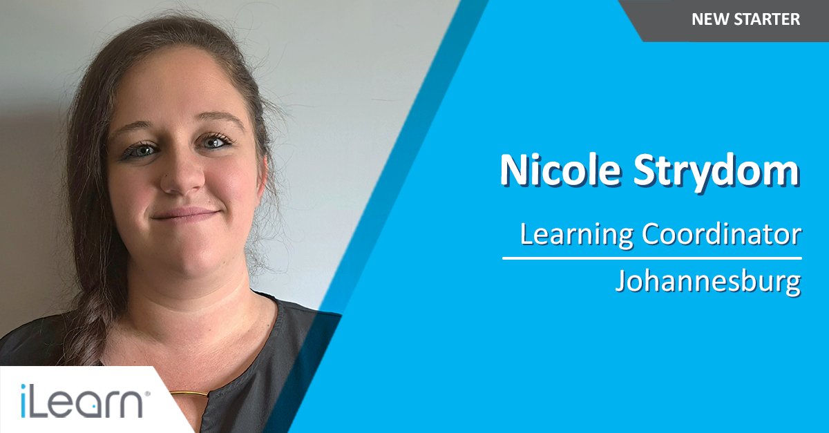 ilearnSA's tweet photo. We're thrilled to introduce you to a new addition to our team - Nicole Strydom, who will be fulfilling the role of Learning Coordinator in our Johannesburg office. 🚀📚💙

Welcome to the family, Nicole! https://t.co/KZQXd0VHkA