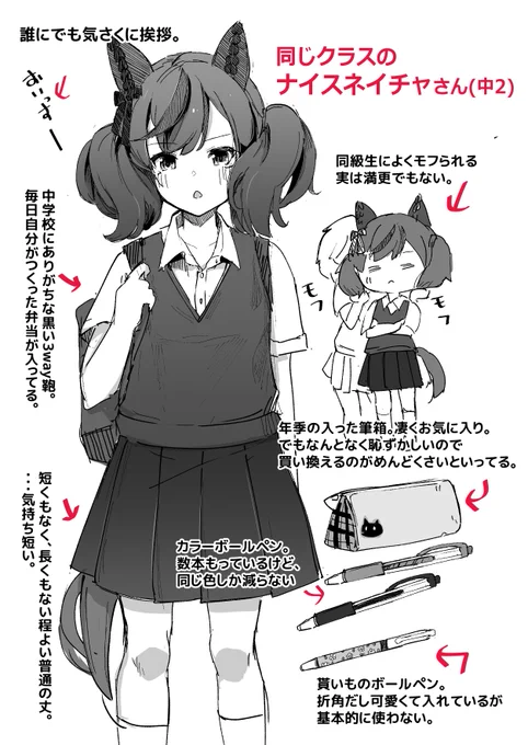 #ナイスネイチャがいっぱい見れるタグ   地元中学生概念ネイチャさん置いときますね  #ウマ娘