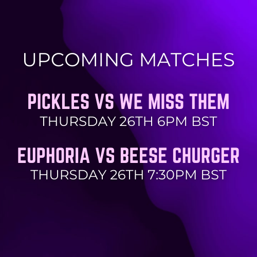 OfficialVFL23's tweet photo. 📣 It's Match Day 📣  

⏰18:00 BST &amp; 19:30 BST  

@VFLPickles vs #TeamWeMissThem
@VFLeuphoria vs @VFLBeeseChurger

🔴 Hosted by @jessdevos &amp; @sanriomarzie 
🟠 Casted by @tvshakey  

Live on Twitch 🟣 https://t.co/Q1otCypMHz #VALORANT #eSports #VFL23 https://t.co/YwkJiVvLuD