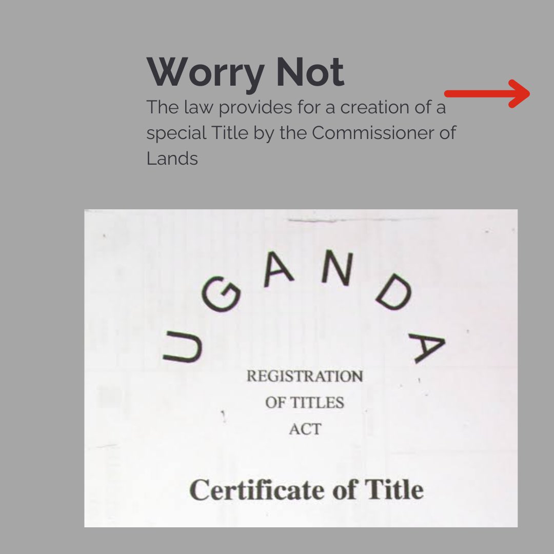 vermapartnersug's tweet photo. Lost Your Certificate of Title? Well, this is not uncommon.
Submit an application supported by an affidavit explaining the circumstances of the loss, and a new one will be issued by the Commissioner of Lands.
#Certificateoftitle
#Propertyownership
#kampala
#uganda https://t.co/MDlQlntxIy
