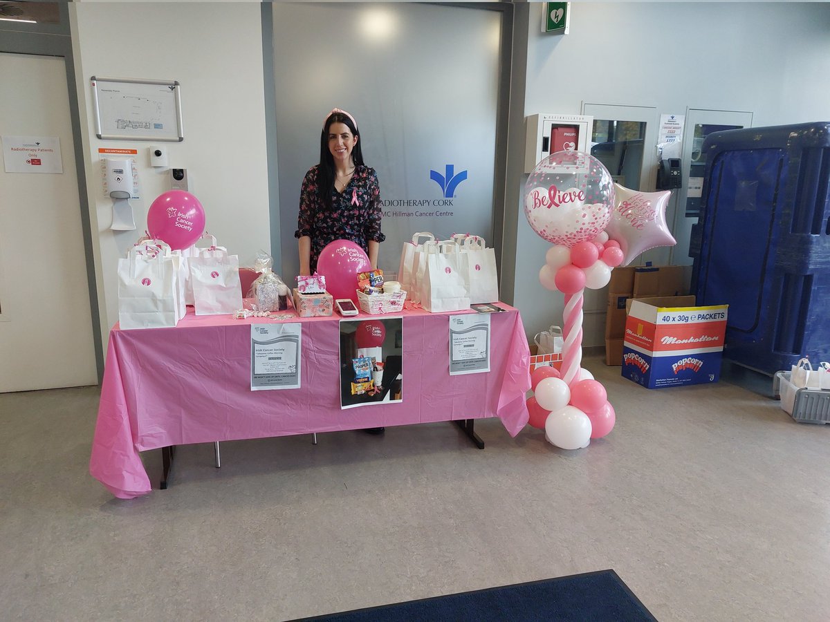 Bridget Kearney Health care assistant @BSHSIreland @BonsCancerCork on the second day of her fundraiser for the @IrishCancerSoc Thank you Bridget This fundraiser will help fund cancer research and support services for patients and their families💛# cancerresearch#supportservices