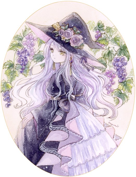 「hat ornament witch hat」 illustration images(Latest)