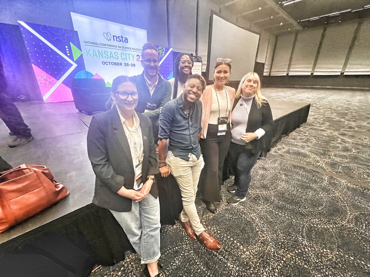 Having a great time with the #EinsteinFellows23 at #NSTA23 in KC! Meeting NSTA prez @julieluft and keynotes @drsammytweets + @minicontreras. @Amy__Ski @UrFavoriteAggie @MPStewart13 @Bg_teach @kelseyginoriphd @DenisecWright @ontheBalledu @AEF_Program @NSTA #edutwitter
#STEMed