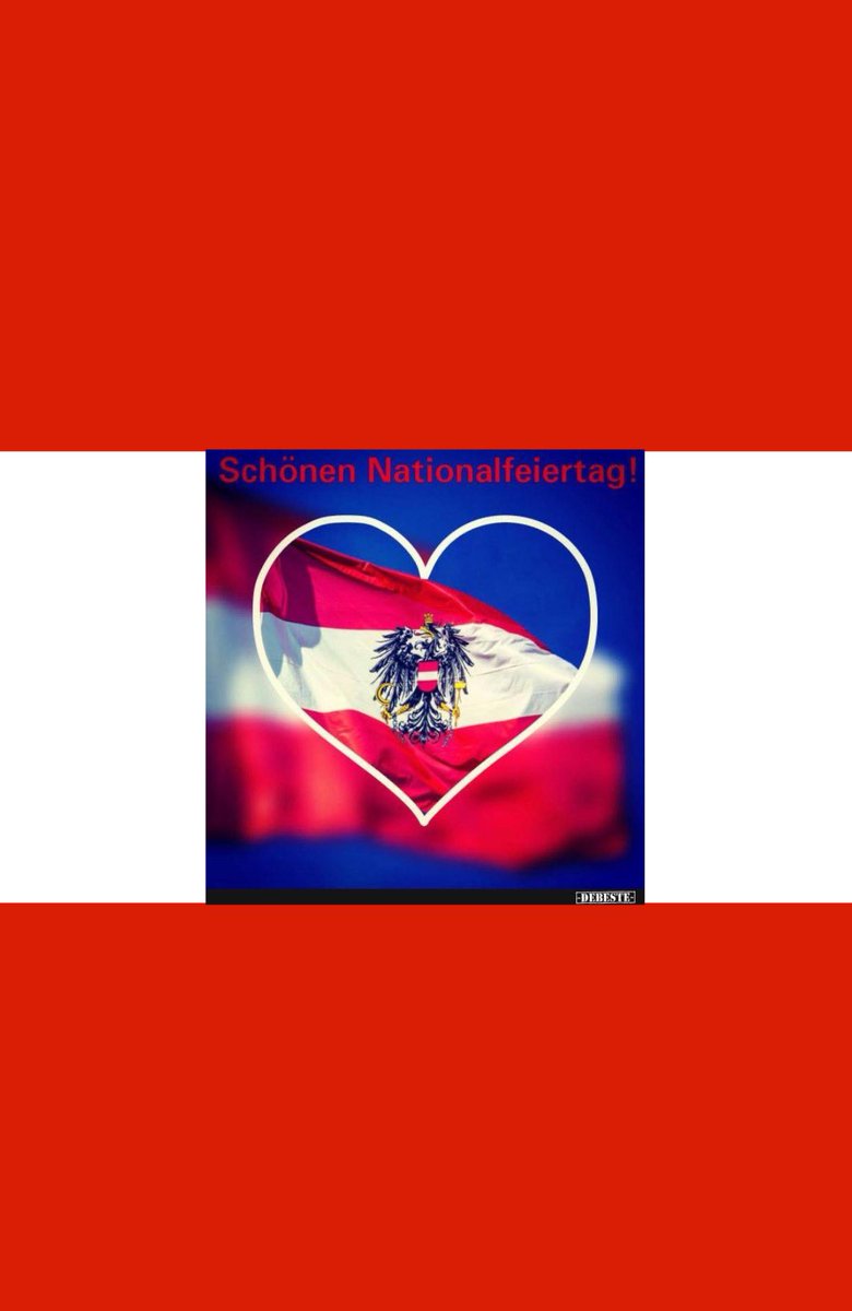 Allen stolzen Österreichern einen wunderschönen #nationalfeiertag 🌺🌸💕🇦🇹💙💙🇦🇹💐💐

#österreich #boomer #memes