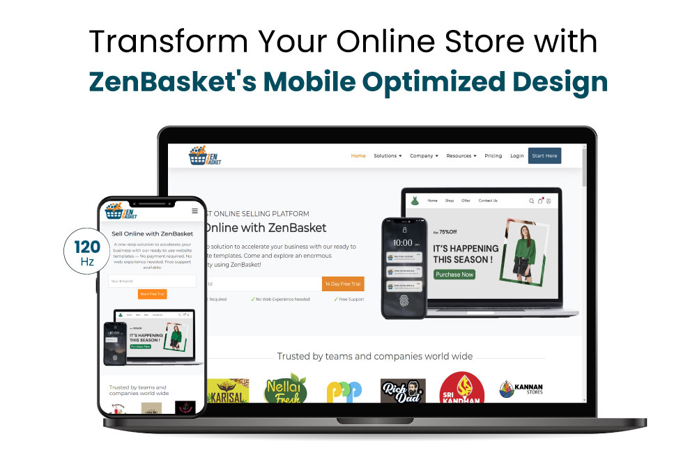 Discover the Mobile Shopping Revolution with ZenBasket's Mobile-Optimized Design! Increase sales in the competitive Ecommerce arena.

Click here: zenbasket.in/blog/?blogId=b…

#mobileshopping #ecommerce #onlineretail #mobileoptimization #userexperience #salesboost