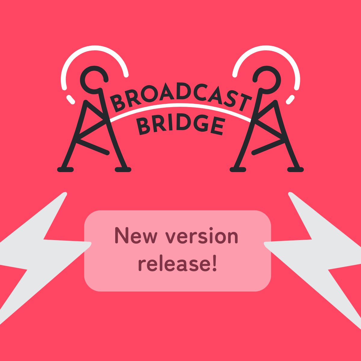 EverycastLabs's tweet photo. 🌟 BIG news for fans of Broadcast Bridge 🌟

We’ve launched version 2.0!

Including…

✅ End-to-end tally support
✅ Websource output
✅ WHIP input
✅ Support for output to AJA and Decklink cards 

Check out our blog with all the details here
⬇️
https://t.co/HhEB5LlDmT https://t.co/40fphSbp4b