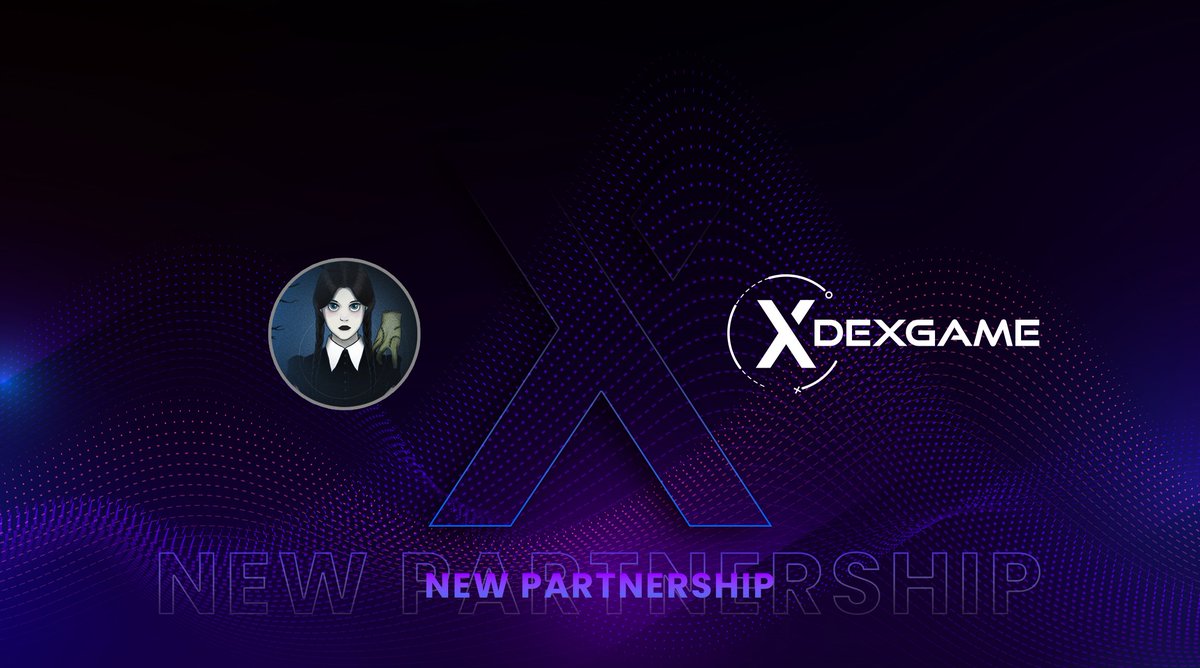 🚨🚨 NEW ANNOUNCEMENT 🚨🚨

🥳DEXGame partnered with <a href="/WednesdayInu/">Wednesday Addams</a>🥳

Wednesday Addams Token ( $WED ) is a new original token on the Binance Blockchain with WEB 3.0 technologies

#DEXGame $WED $DXGM