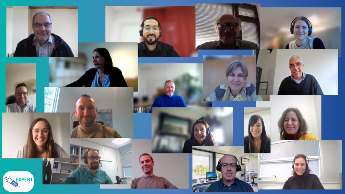 Smiles all around at our 4th #EXPERTproject progress meeting today!

We are discussing our scientific progress so far and the way ahead for our #RNA #nanotechnology.

Looking forward to tomorrow's day 2 🙂