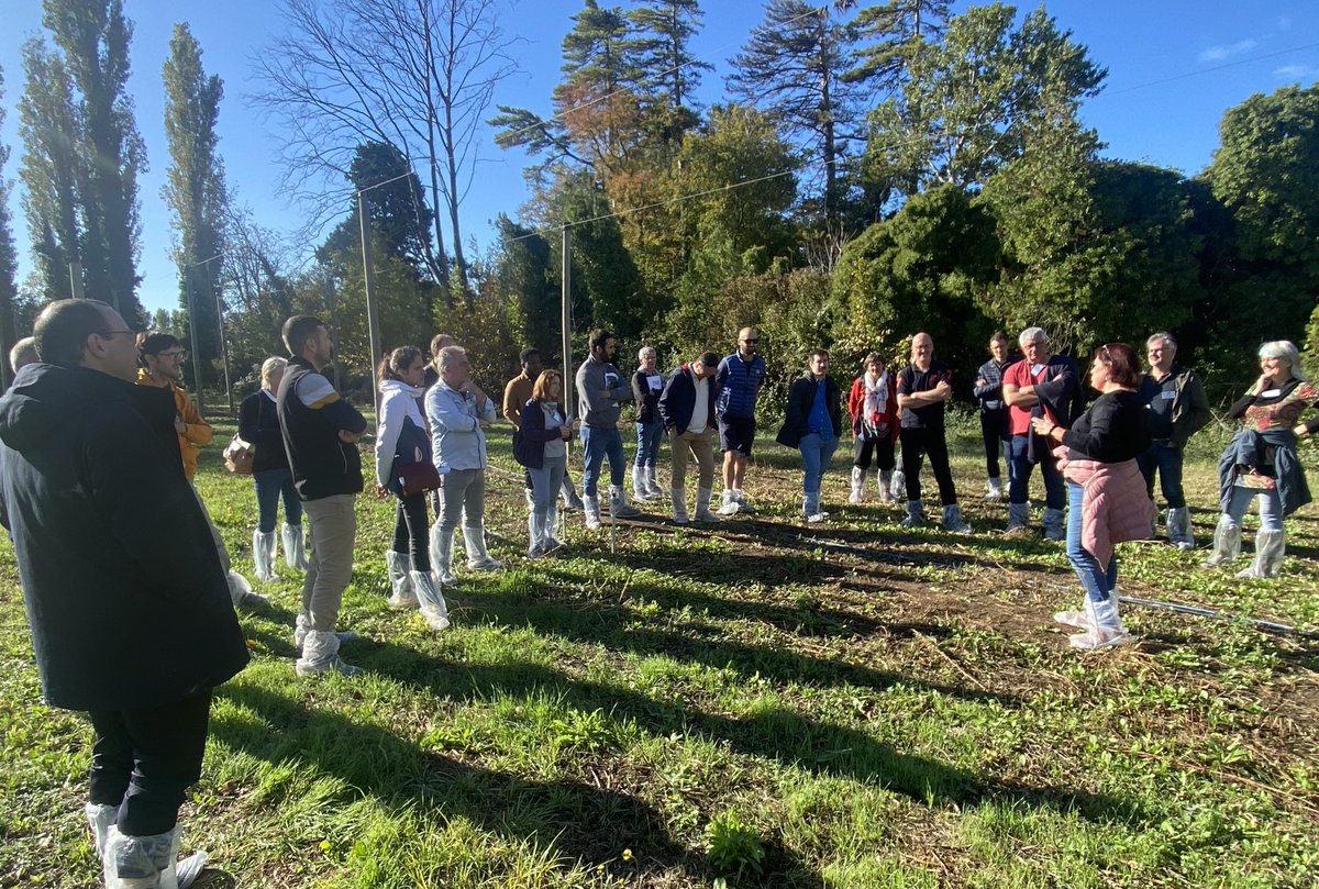 Cpeltiered's tweet photo. @campus_ventoux @RESO_THEM @lavacheheureuse @idele @Solagro_asso @SauveQuiPoule @agroof @AymeVal @BergerieNat @ITAVIofficiel @INRAE_France Une belle réussite grâce à la co-organisation @BergerieNat (Sophie Singer et ses équipes) et @campus_ventoux (Isabelle Pelegrín et ses équipes).
Un des moments forts de valorisation #EPA2 #laventureduvivant #EnseignementAgricole. Prochain temps fort 23-25 janvier @BergerieNat. https://t.co/kkrU05sUR4