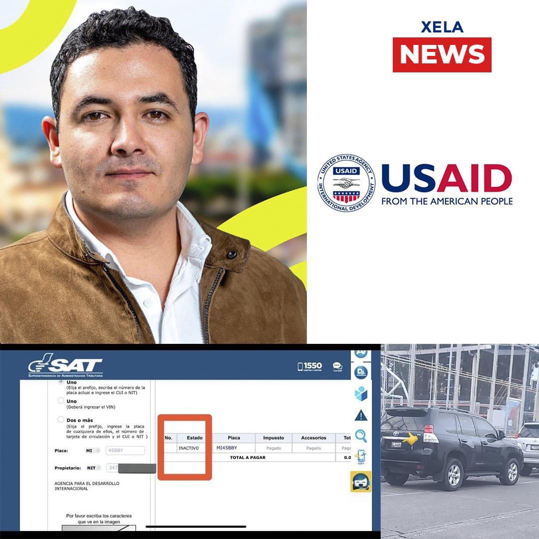 Mientras <a href="/BArevalodeLeon/">Bernardo Arévalo</a> hacía campaña y hace "transición", no renuncia a su curul en el OL y sigue recibiendo su cheque mensual. Y <a href="/samuel_pz/">Samuel Pérez 🌱</a>
participa en bloqueos ilegales con 🚙 de <a href="/USAIDGuate/">USAID Guatemala</a>, con placas inactivas, en horario laboral.

Informen bien a la población <a href="/soy_502/">Soy 502</a>.