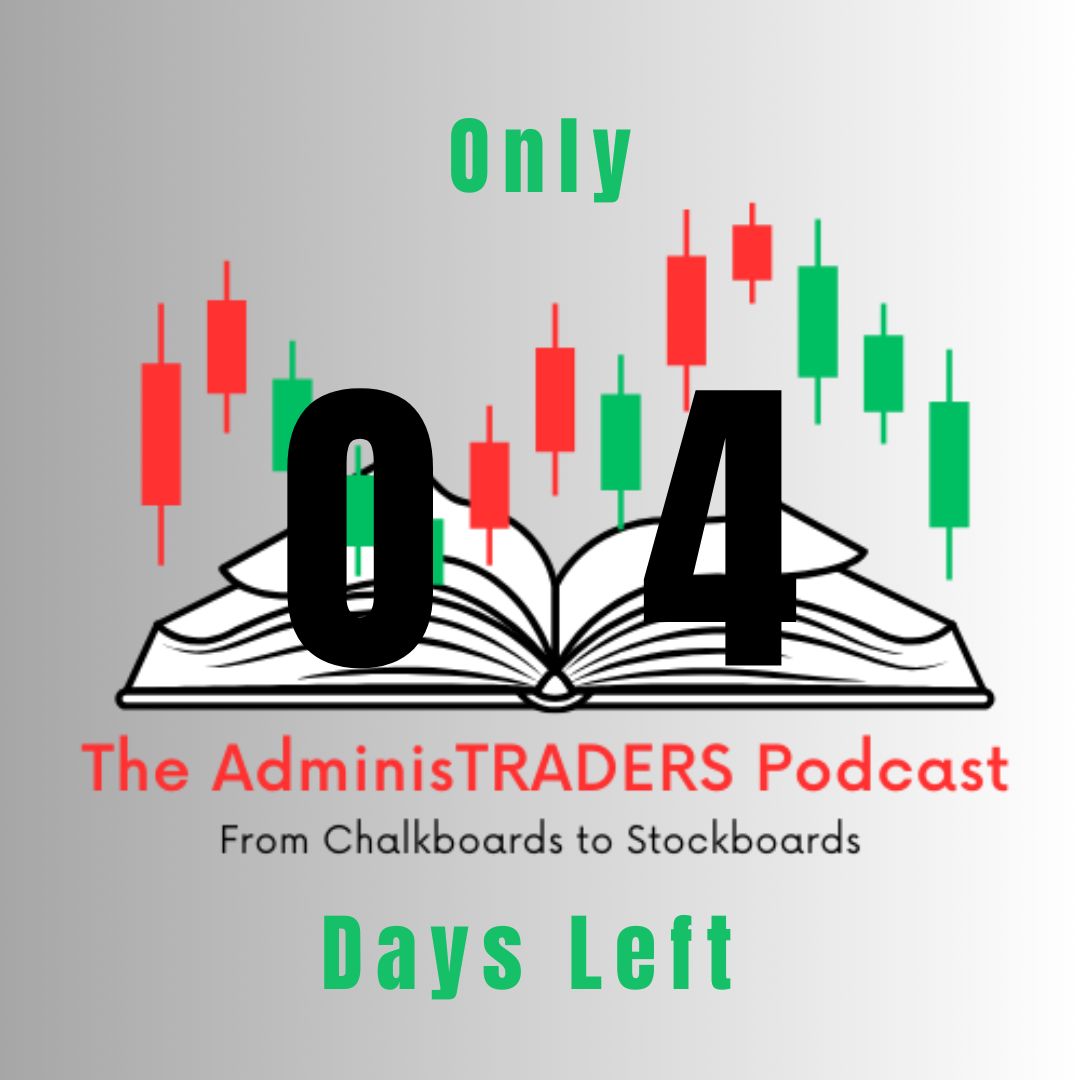 KTTeeV's tweet image. Only 4 days until the premiere of &apos;The AdminisTraders Podcast&apos;! Are you as excited as we are? Stay with us for daily updates. #AdminisTradersPodcast #CountdownBegins