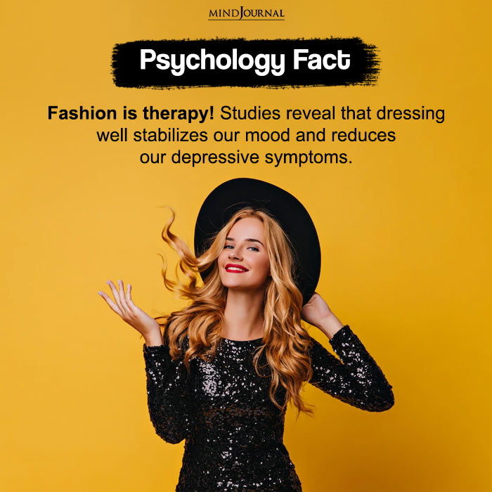 Fashion is therapy! 🌟👗

#FashionTherapy #MoodStabilizer #PsychologyFacts #MindHelp