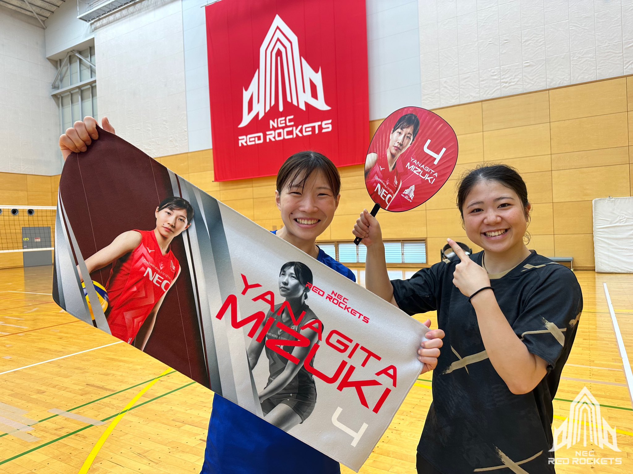NECレッドロケッツ川崎 #9藤井選手　応援グッズ NEC RED ROCKETS | NECレッドロケッツ川崎公式サイト