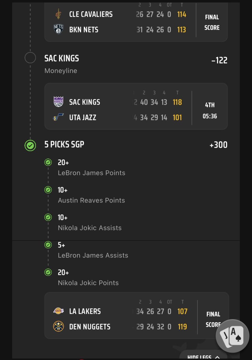 MrFishybets's tweet photo. Thanks dad! Should we start posting more nba???? Were one leg off on a big night! Whos pumped for TNF?! #GamblingTwitter #GamblingX #f4f https://t.co/wPLFJ4BGef