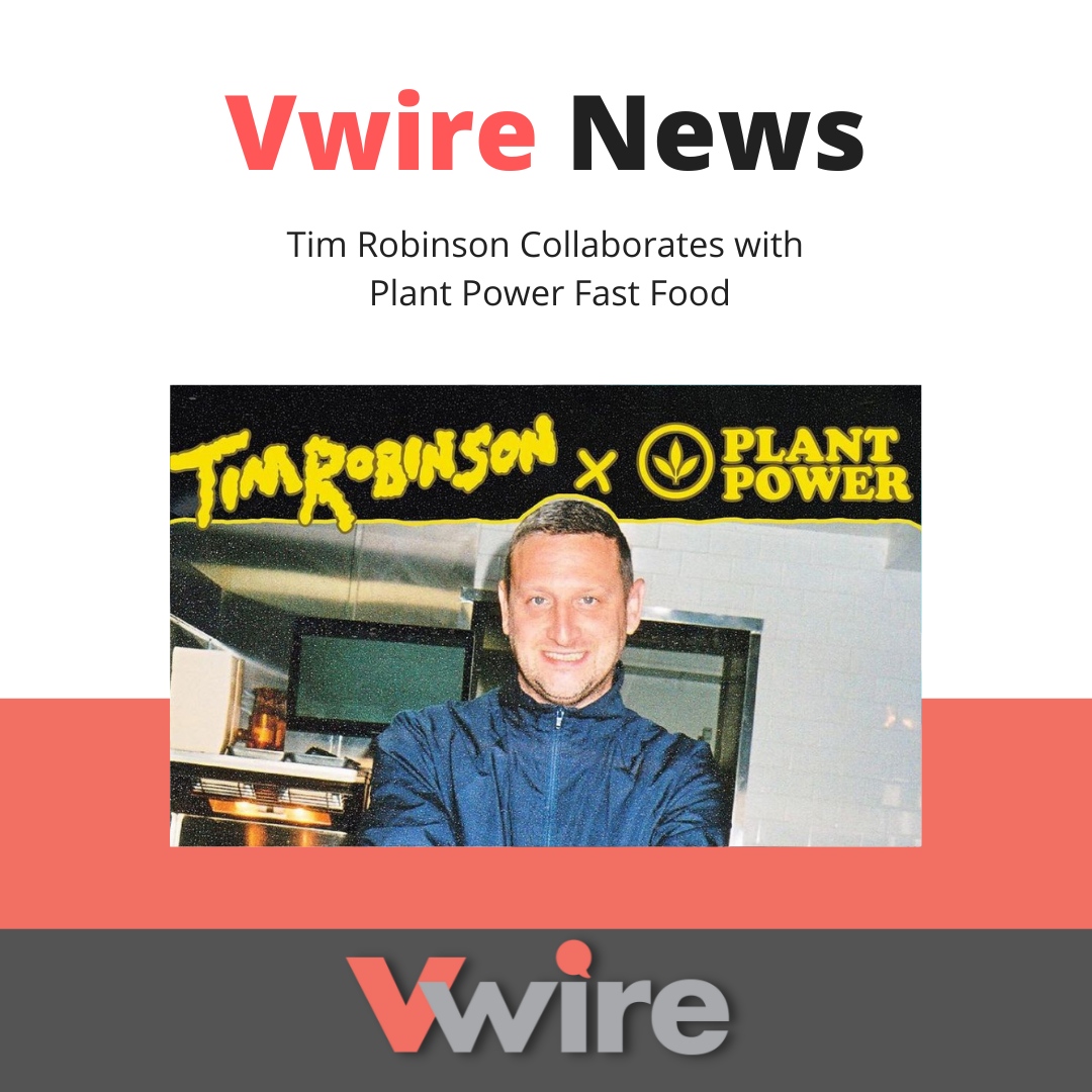 Plant Power Fast Food announces a collaboration with acclaimed Michigan actor, writer, and comedian Tim Robinson (I Think You Should Leave, Saturday Night Live, Detroiters).
⁠
vwire.com/tim-robinson-c…