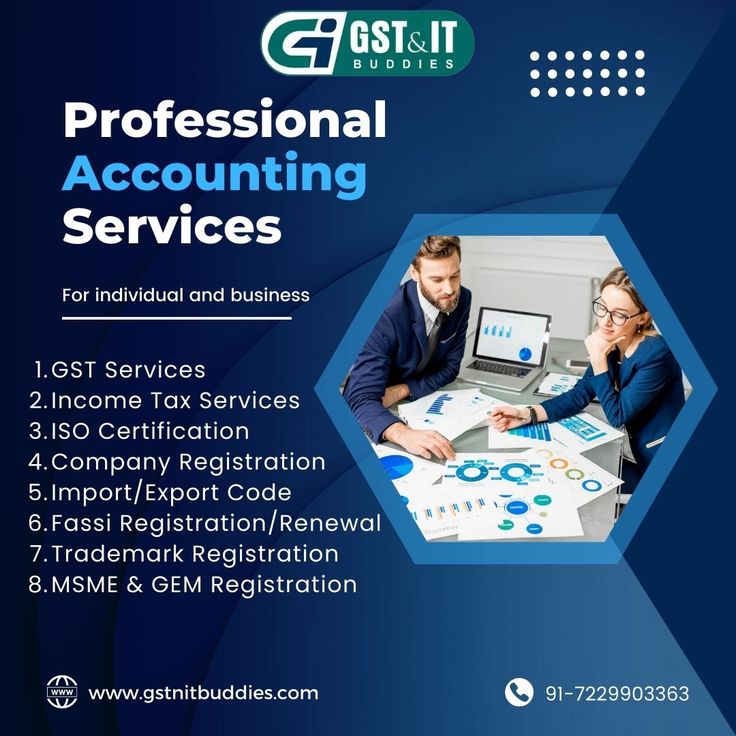 Under the Company Registration Act, 2013, GST &amp; IT BUDDIES offers company registration services for proprietorships, private limited companies, LLP, and OPC.
website:- gstnitbuddies.com
#gstnitbuddies #tax #business #accouniting #llp #opc #registration #company #limited