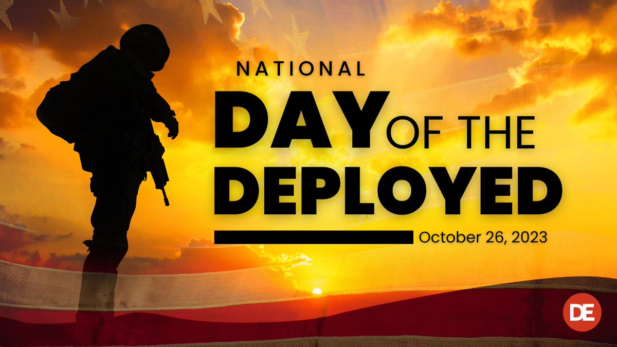 Today, we honor all who have been deployed in service of our country, acknowledge the sacrifices that military families make during deployment, and look to support the military families who remain on the homefront awaiting their loved one's return. #DayOfTheDeployed #HR