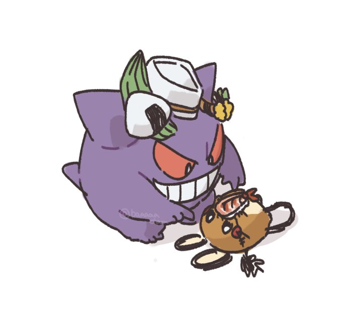 外国の人が考えたジャパニーズ板前って感じのコスプレしてるポケンゴゲンガーちゃんほんと好き 