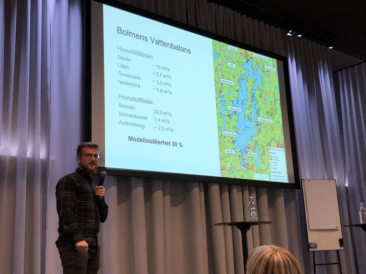 Sydvattens kommunikationsstrateg Sandra Nordström och forskningsledarna Christian Alsterberg och Clemens Klante presenterar på <a href="/havochvatten/">HaV</a> ”Hur säkerställer vi framtidens försörjning av dricksvatten?” - @vatten2023 / <a href="/svenskamassan/">Svenska Mässan</a> 💦
Tack <a href="/LstSkane/">Länsstyrelsen Skåne</a> och <a href="/havochvatten/">HaV</a> 🌟