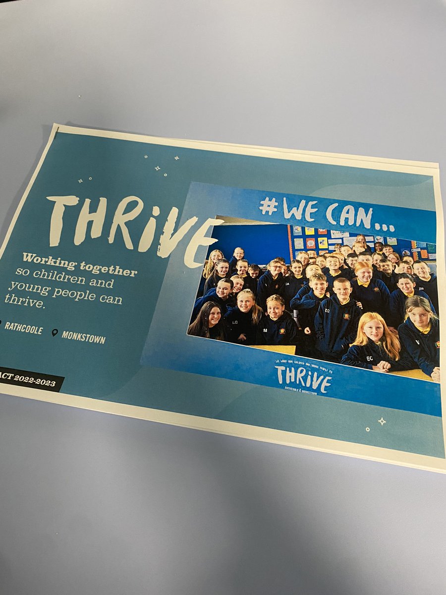 Out with @THRiVENabbey today, thinking ahead for phase two of the THRiVE/CREU learning partnership. Some excellent input from a range of stakeholders discussing how we can help the children and young people in Rathcoole and Monkstown to THRiVE! #wecan