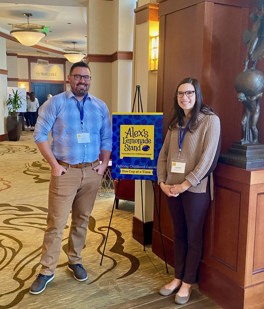 Two amazing peds heme-onc fellows and Alex's Lemonade Stand grant recipients @NCHforFellows #physicianscientists