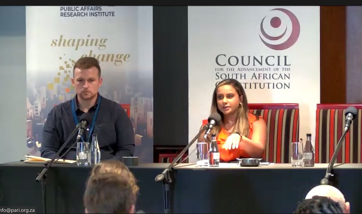 Corruption_SA's tweet photo. The current panel is "Protected and Encouraged Whistleblowing: What needs to be done?" with Jeff Wicks (News24), Rehana Cassim (UNISA) and Cherese Thaku (GIZ). https://t.co/DM4VUbg3xj
