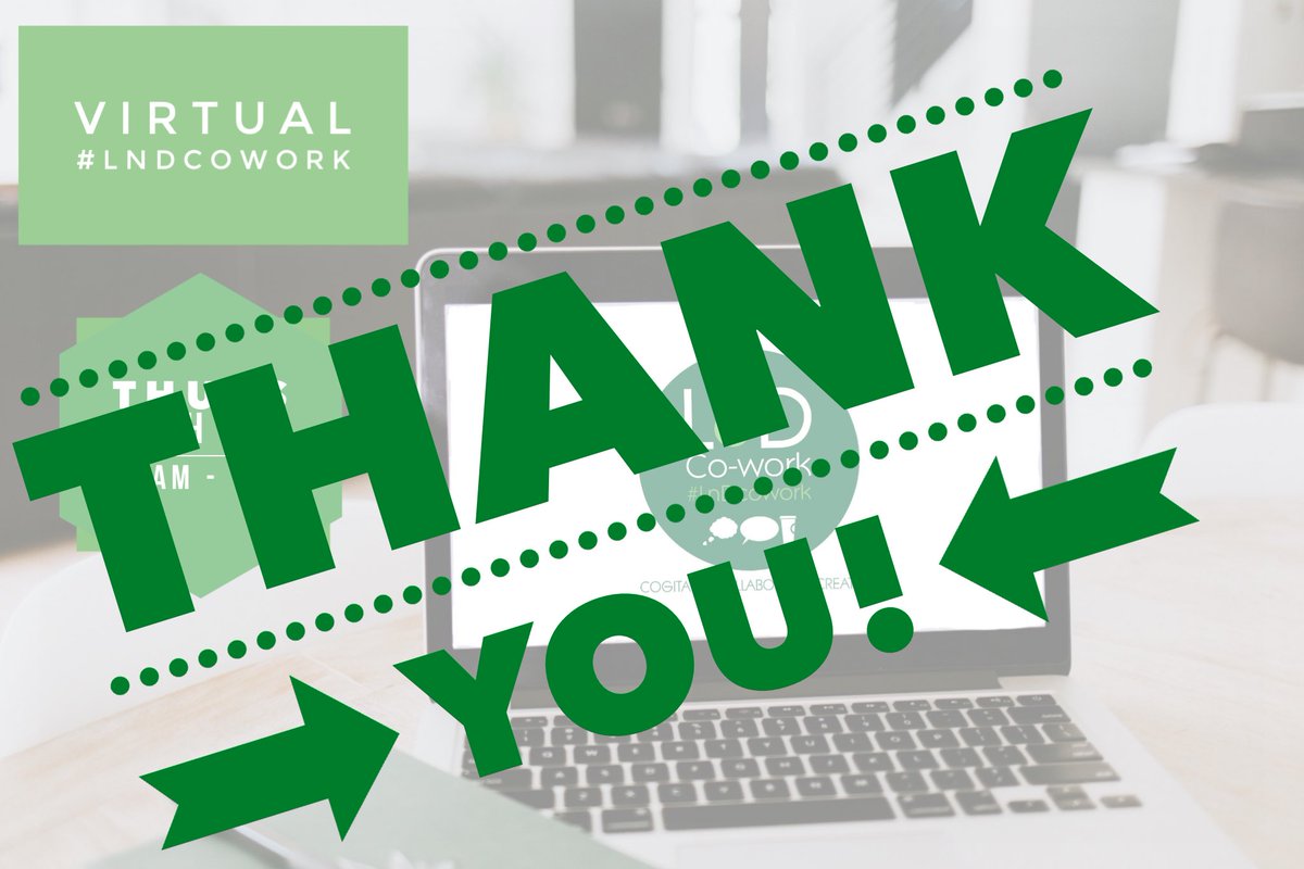Well that was rather awesome! Thank you to everyone who came along to virtual #LnDCowork today. What a great group of people. Such a rich discussion across many topics, plus sharing of ideas & general lovely supportiveness. 🤗 Next one: Thurs 7th Dec #Learning #PLN #Network