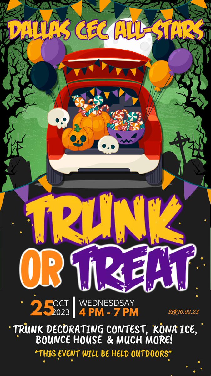 BlueLove_1920's tweet photo. A few pix from yesterday's #DALCEC Trunk-or-Treat https://t.co/5NeIye23Qa